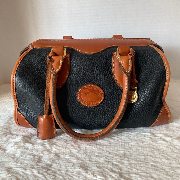 SOLD Vintage Dooney AWL Gladstone Satchel - Picture 10 of 16